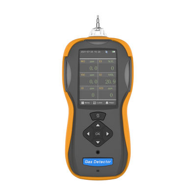 Máy dò khí đa di động với cảm biến cảm biến nhập khẩu gốc NO2 SO2 O3 CO