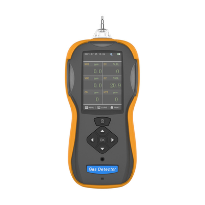 Màn hình TFT LCD CO H2S CO2 pid voc NH3 NO2 SO2 Máy dò đa khí di động để kiểm tra rò rỉ khí