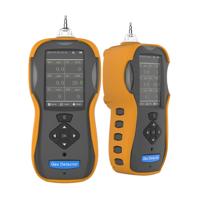 Màn hình TFT LCD CO H2S CO2 pid voc NH3 NO2 SO2 Máy dò đa khí di động để kiểm tra rò rỉ khí