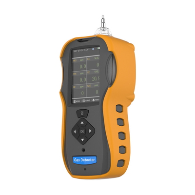 Màn hình TFT LCD CO H2S CO2 pid voc NH3 NO2 SO2 Máy dò đa khí di động để kiểm tra rò rỉ khí