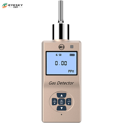 Máy đo khí độc kiểm tra giọng hát cầm tay với cảm biến PID Bơm hút