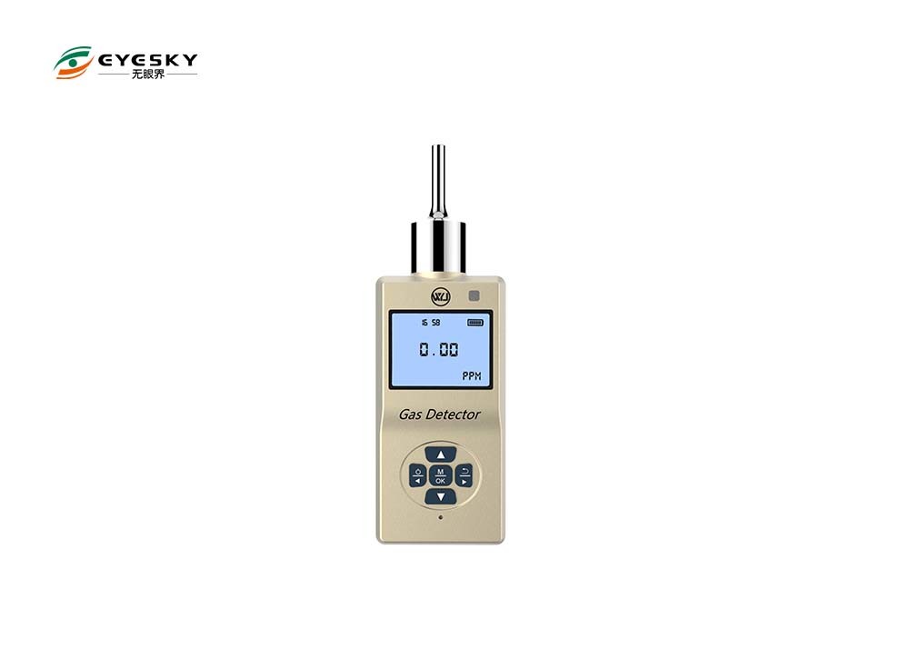 0.  46Kg Pin Máy dò khí Ozone chạy bằng pin Loại đèn nền LCD